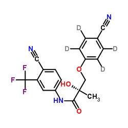 HQSARMS MK-2866 (Ostarine) molecular structure