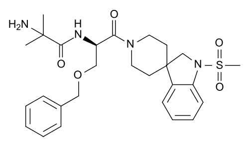 MK-677 Ibutamoren molecular structure