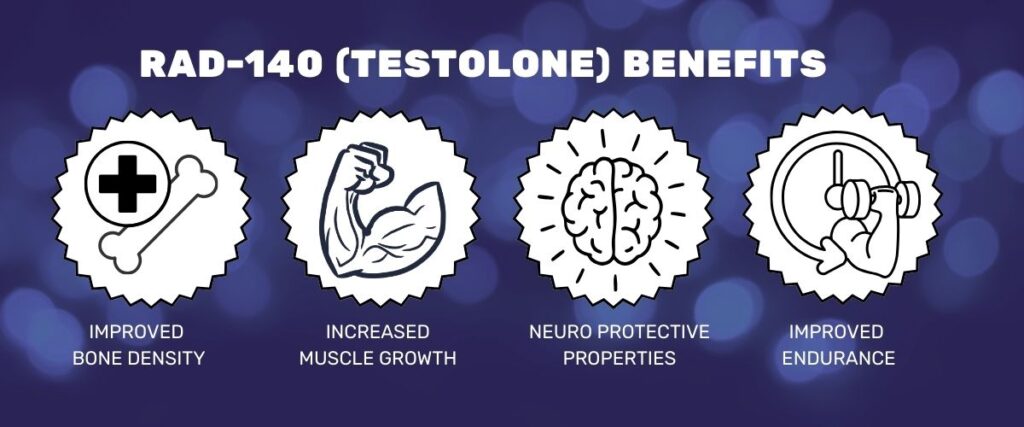Beneficios del RAD-140 Testolone
